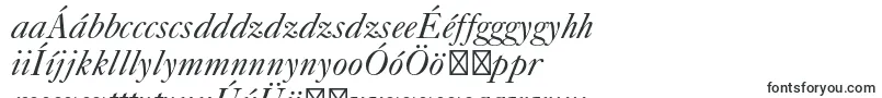 Caslon540ltstdItalic-fontti – unkarilaiset fontit