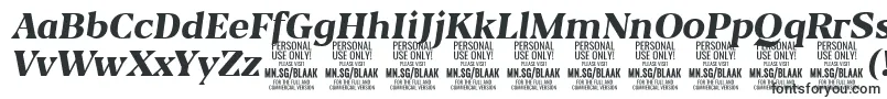 BlaakExtraBoldItalic PERSONAL Font – Fonts for Adobe Premiere Pro