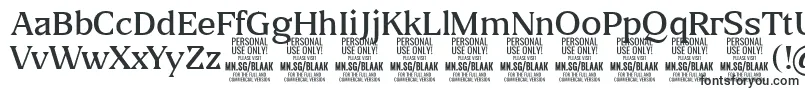 Шрифт BlaakLight PERSONAL – шрифты для Microsoft Word