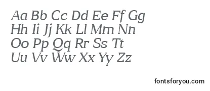 Review of the BlaakThinItalic PERSONAL Font