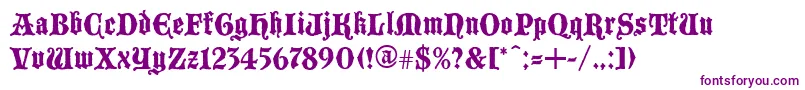 BLACC    Font – Purple Fonts