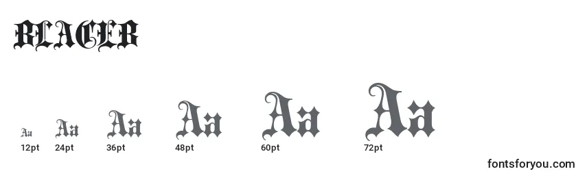 BLACEB   (121411) Font Sizes