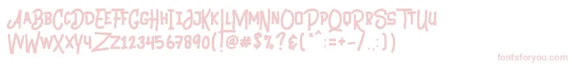 Black Animal Font – Pink Fonts