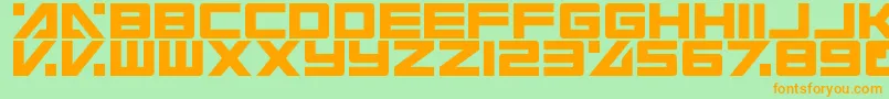 More about ElectricToaster Font ElectricToaster Font – Orange Fonts on Green Background