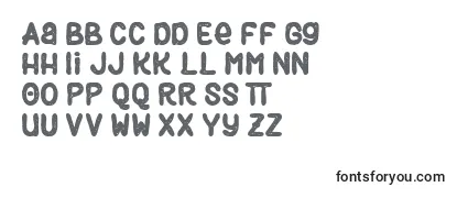 Review of the Black Burger Rough Font