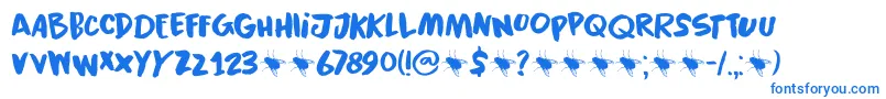 Black Cluster DEMO Font – Blue Fonts