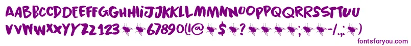Black Cluster DEMO Font – Purple Fonts