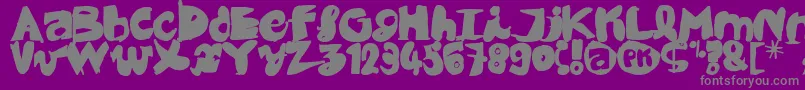 Más sobre la fuente Black CoBrA fuente Black CoBrA – Fuentes Grises Sobre Fondo Morado