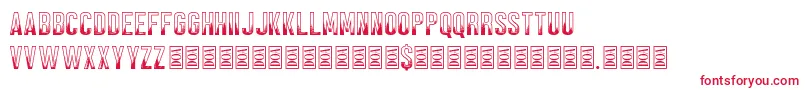Black Forest Font – Red Fonts on White Background
