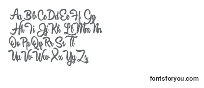 Black Rose Personal Use Font