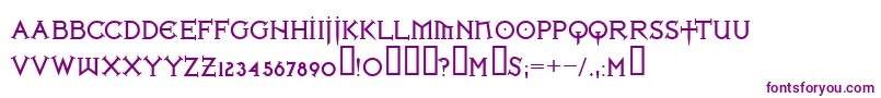 IronLeagueBold Font – Purple Fonts