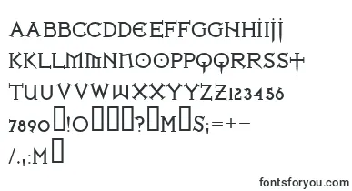  IronLeagueBold font