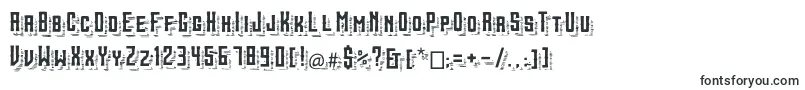 SanctumShadelines-fontti – Fontit aakkosjärjestyksessä
