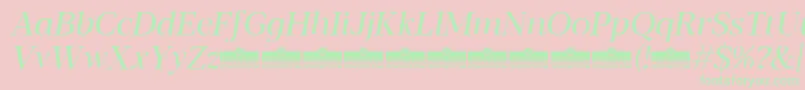 Подробнее о шрифте Blacker Display Regular Italic trial Шрифт Blacker Display Regular Italic trial – зелёные шрифты на розовом фоне