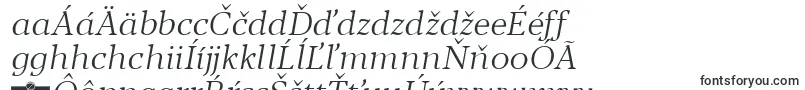 Blacker Text Light Italic trial Font – Slovak Fonts