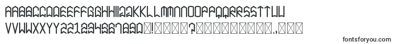 Шрифт BlackHawk Dafont – популярные шрифты