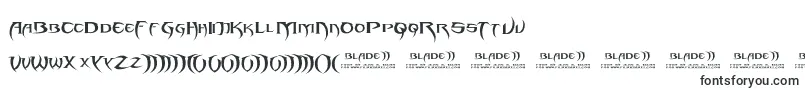 Шрифт Blade 2 – готические шрифты
