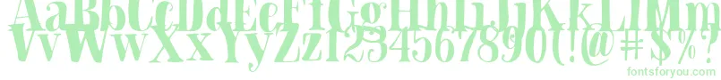 Fonte Blade Hallowen Font – fontes verdes