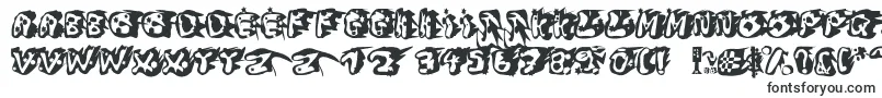 フォントBlanc et Noir – 装飾フォント