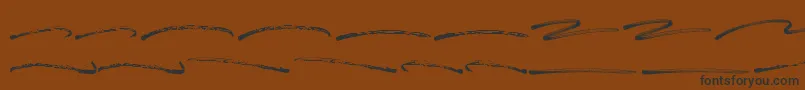 Blastimo Swash Font – Black Fonts on Brown Background