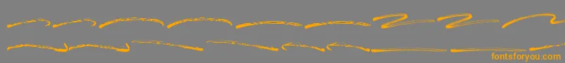 Blastimo Swash Font – Orange Fonts on Gray Background