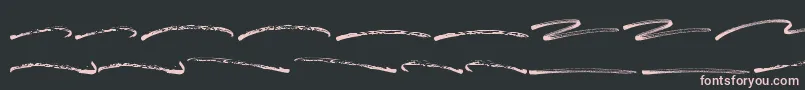 Blastimo Swash Font – Pink Fonts on Black Background