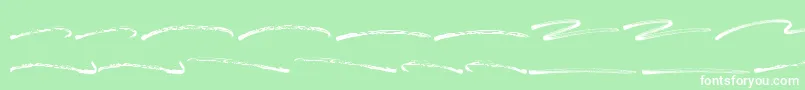 Blastimo Swash Font – White Fonts on Green Background