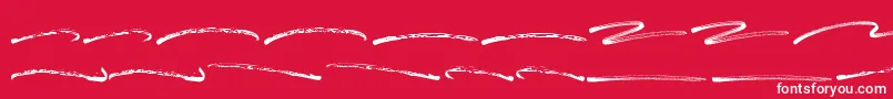 Blastimo Swash Font – White Fonts on Red Background