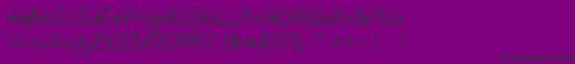 More about Blasting Brush Font Blasting Brush Font – Black Fonts on Purple Background
