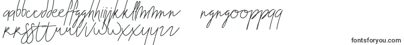 フォントBlenheim Signature v2 – フィリピンのフォント
