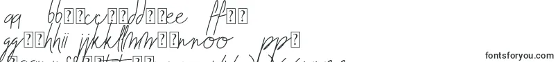 Blenheim Signature v2-Schriftart – gälische Schriften