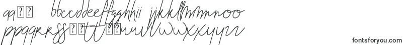 Blenheim Signature v2-Schriftart – rumänische Schriften