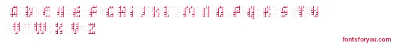 bleuck   dker Font – Red Fonts on White Background