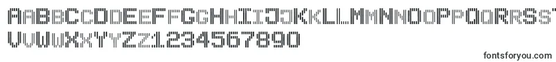 BLINDSH-fontti – Tekno-fontit