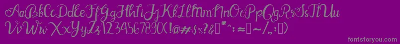 More about BlinkPink Font BlinkPink Font – Gray Fonts on Purple Background