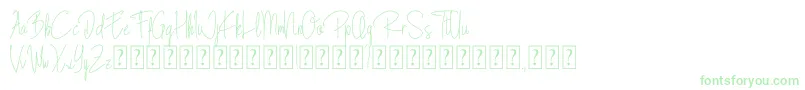Blista Rade Font – Green Fonts