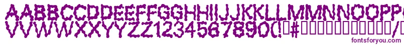 BLOBS Font – Purple Fonts