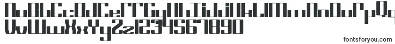 Block17 Bold-fontti – lohkofontit