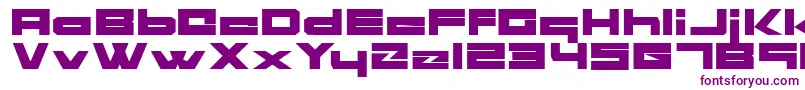 Fonte BlockHead – fontes roxas