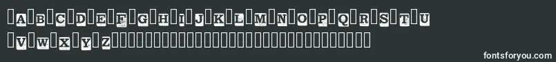 fuente BlockLetters Demo Regular – fuentes blancas