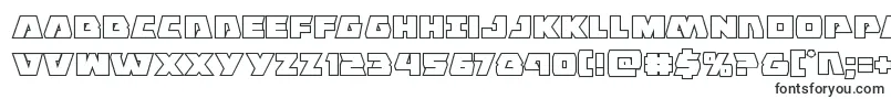 Eaglestrikeboldout-Schriftart – Schriftarten, die mit E beginnen