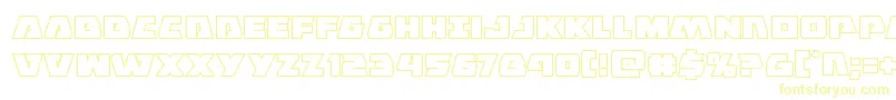 Eaglestrikeboldout Font – Yellow Fonts