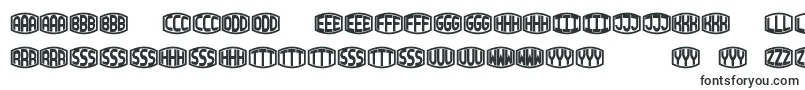 BlockyMonogram-fontti – hausan fontit