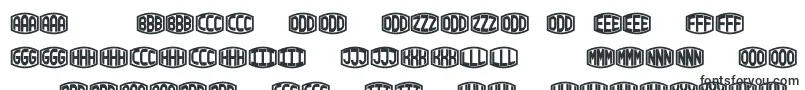 BlockyMonogram-fontti – slovakian fontit