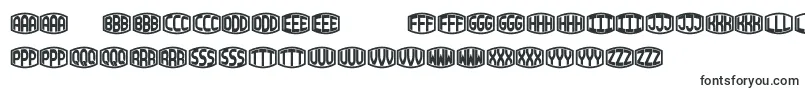 Fonte BlockyMonogram – fontes macedônias