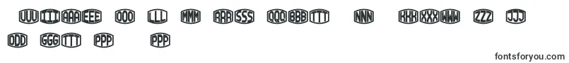 BlockyMonogramフォントについての詳細 フォントBlockyMonogram – アムハラ語の文字
