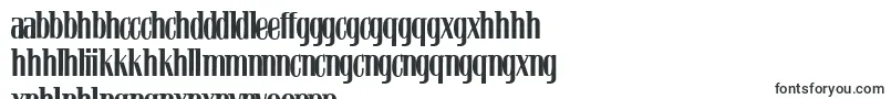 Шрифт BLOCRG   – зулу шрифты