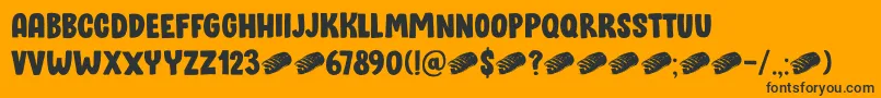 More about Bloomer DEMO Font Bloomer DEMO Font – Black Fonts on Orange Background