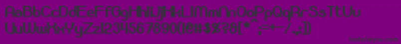 More about Bloomingworth Bold Font Bloomingworth Bold Font – Black Fonts on Purple Background