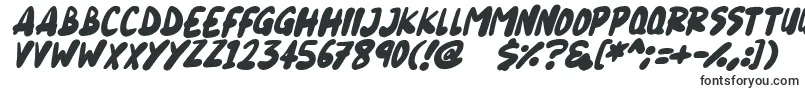 Blueberry Italic-Schriftart – Schriften für Linux